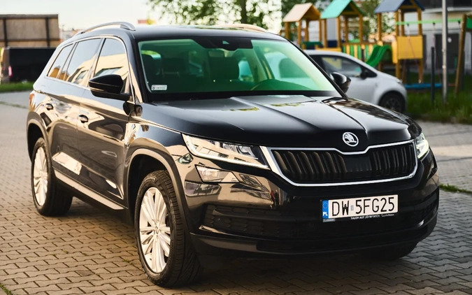 Skoda Kodiaq cena 94900 przebieg: 185000, rok produkcji 2019 z Płock małe 742